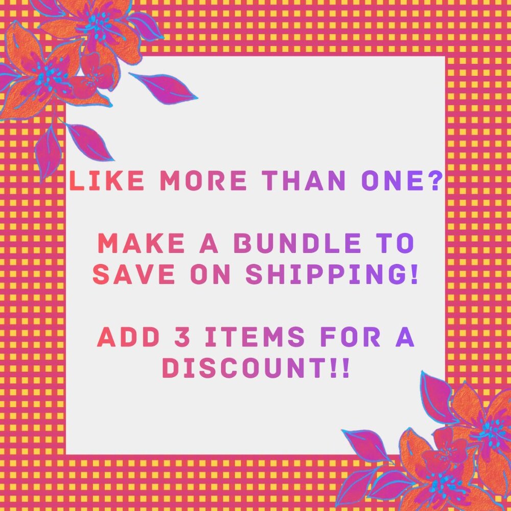 🚨Save on shipping - Make a Bundle!! 🚨